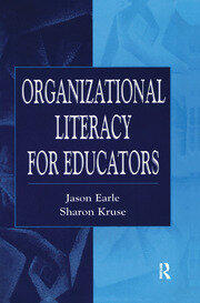 Organizational Literacy for Educators book cover