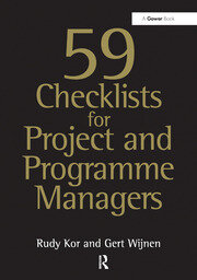 59 Checklists for Project and Programme Managers book cover