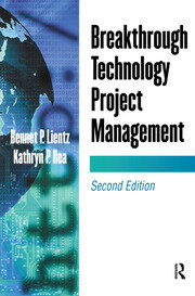 Breakthrough Technology Project Management book cover