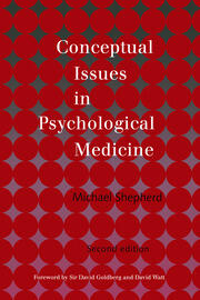 Conceptual Issues in Psychological Medicine book cover