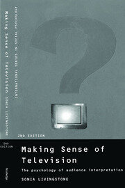 Making Sense of Television: The Psychology of Audience Interpretation book cover