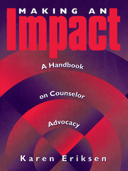 Making An Impact: A Handbook on Counselor Advocacy book cover