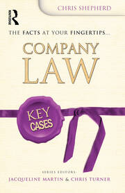 Key Cases: Company Law book cover