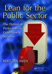 Lean for the Public Sector: The Pursuit of Perfection in Government Services book cover