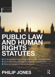 Public Law and Human Rights Statutes book cover