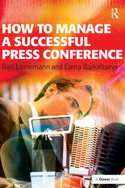 How to Manage a Successful Press Conference book cover
