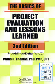 The Basics of Project Evaluation and Lessons Learned book cover