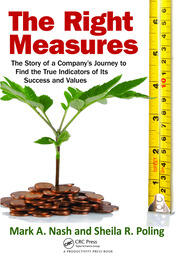 The Right Measures: The Story of a Company’s Journey to Find the True Indicators of Its Success and Values book cover