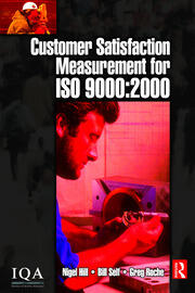 Customer Satisfaction Measurement for ISO 9000: 2000 book cover