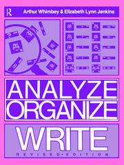 Analyze, Organize, Write book cover