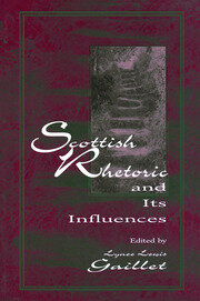 Scottish Rhetoric and Its Influences book cover