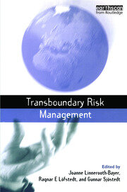 Transboundary Risk Management book cover