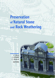 Preservation of Natural Stone and Rock Weathering: Proceedings of the ISRM Workshop W3, Madrid, Spain, 14 July 2007 book cover