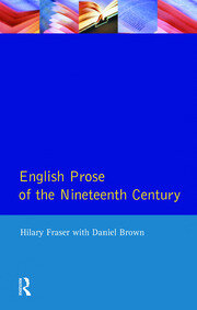 English Prose of the Nineteenth Century book cover