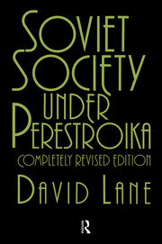 Soviet Society Under Perestroika book cover