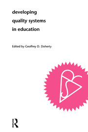 Developing Quality Systems in Education book cover