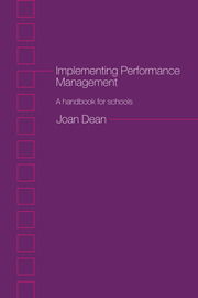 Implementing Performance Management: A Handbook for Schools book cover