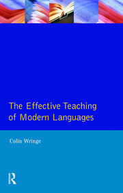 Effective Teaching of Modern Languages book cover