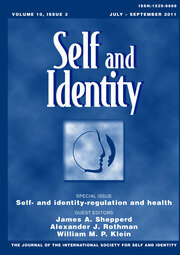 Self- and Identity-Regulation and Health book cover