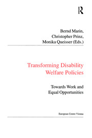 Transforming Disability Welfare Policies: Towards Work and Equal Opportunities book cover