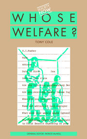 Whose Welfare book cover