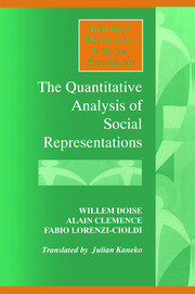 The Quantitative Analysis of Social Representations book cover