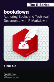 bookdown: Authoring Books and Technical Documents with R Markdown book cover