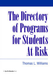 Directory of Programs for Students at Risk book cover