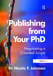 Publishing from Your PhD: Negotiating a Crowded Jungle book cover