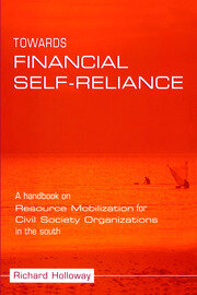 Towards Financial Self-reliance: A Handbook of Approaches to Resource Mobilization for Citizens' Organizations book cover