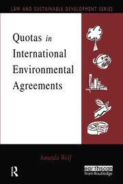 Quotas in International Environmental Agreements book cover