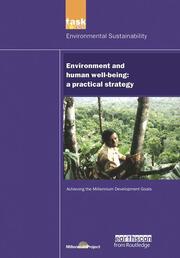 UN Millennium Development Library: Environment and Human Well-being: A Practical Strategy book cover