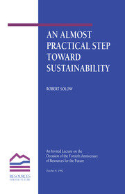 An Almost Practical Step Toward Sustainability book cover