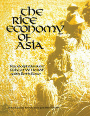 The Rice Economy of Asia book cover