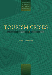 Managing Tourism Crises book cover