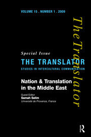Nation and Translation in the Middle East book cover