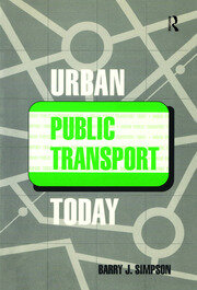 Urban Public Transport Today book cover