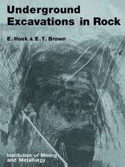 Underground Excavations in Rock book cover