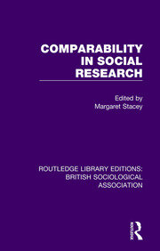 Comparability in Social Research book cover