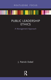 Public Leadership Ethics: A Management Approach book cover