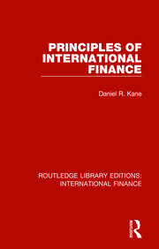 Principles of International Finance - 1st Edition - Daniel R. Kane - R