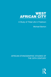 West African City: A Study of Tribal Life in Freetown book cover