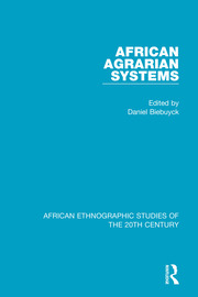 African Agrarian Systems book cover