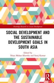 Social Development and the Sustainable Development Goals in South Asia book cover