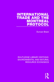 International Trade and the Montreal Protocol book cover