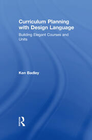 Curriculum Planning with Design Language: Building Elegant Courses and Units book cover