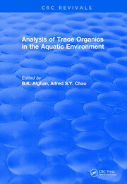 Revival: Analysis of Trace Organics in the Aquatic Environment (1989) book cover