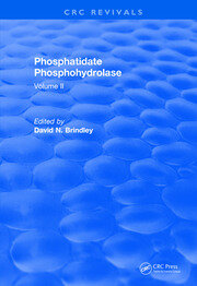 Revival: Phosphatidate Phosphohydrolase (1988): Volume II book cover