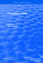 Revival: Processing of RNA (1983) book cover