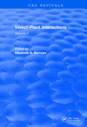 Revival: Insect-Plant Interactions (1993): Volume V book cover